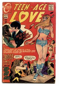 Teen-Age Love #63 1968-Psychedelic-hippies-Charlton