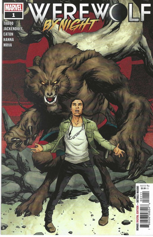 Werewolf By Night #1 (Dec 2020) - written by Taboo& Jackendoff, artwork: Eaton