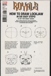 Royals #9 Zdarsky Cover (2017) Inhumans