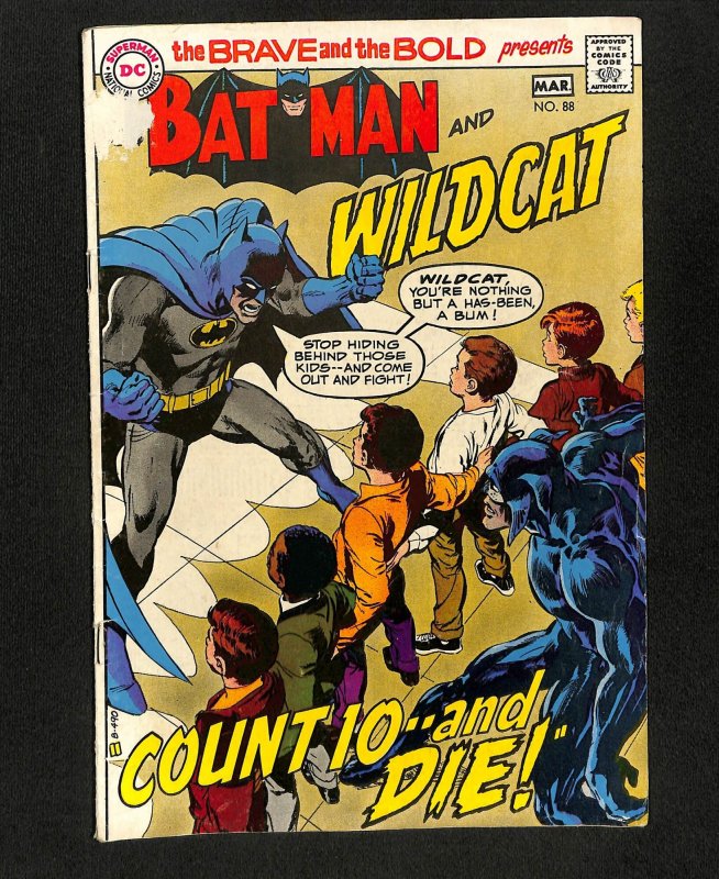Brave And The Bold #88 Batman Neal Adams Art!