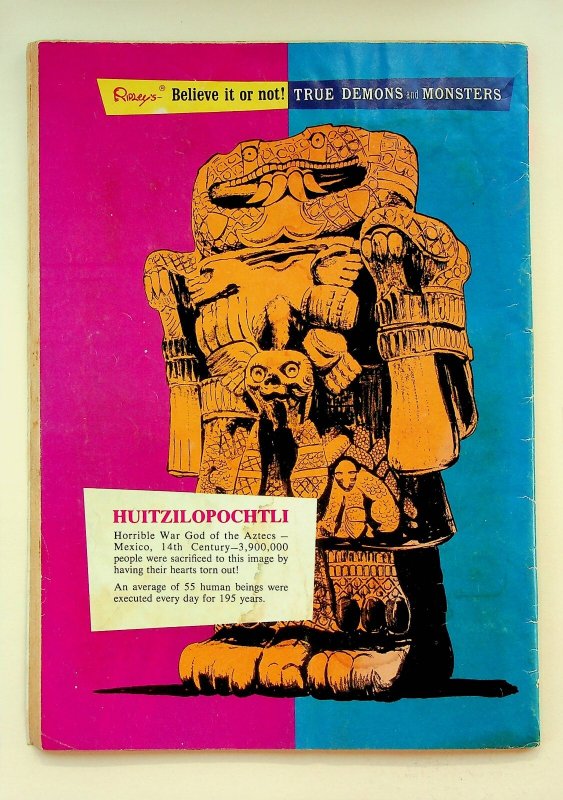 Ripley's Believe It or Not! True Demons & Monsters #9 - (May 1968, Gold Key)- G-
