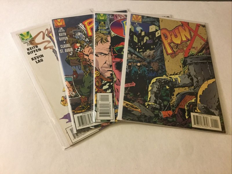 Punx 1-3 Punx Manga Special 1 Nm Near Mint Valiant Comics