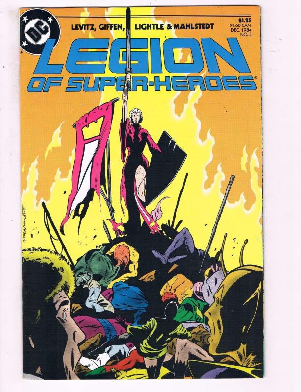 Legion Of Superheroes #5 VF DC Comics Comic Book Giffen DE12