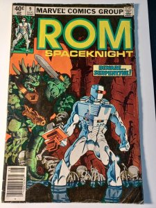 Rom #9 VG- Newsstand Marvel Comics c241