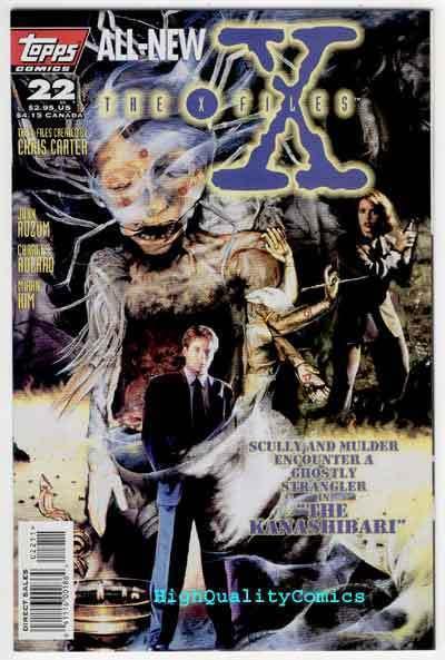 X-FILES #22, NM, Dana Scully, 1st,  Fox Mulder, Carter, 1995, more XF in store