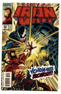 IRON MAN #302 1994 comic book Venom issue-Marvel NM- 