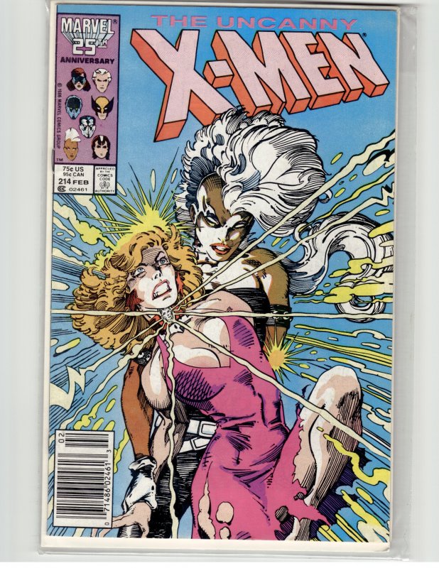 The Uncanny X-Men #214 (1987) X-Men