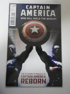 Captain America Reborn: Who Will Wield The Shield? Gerald Parel Variant (2010)