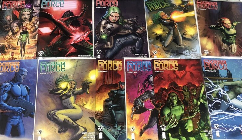 Cyber Force (2018) Set Issue # 1-11 • Image Comics • Marc Silvestri • Hawkins