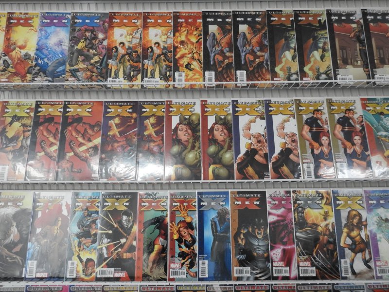 Huge Lot of 120+ Comics W/ All Ultimate X-Men!!! Avg. VF+ Condition!