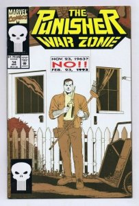 Punisher War Zone #14 ORIGINAL Vintage 1993 Marvel Comics