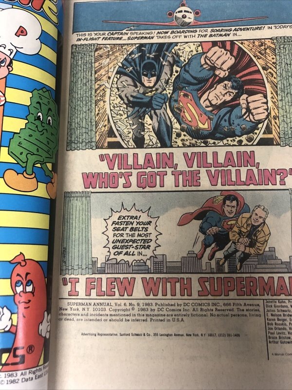 Annual Superman (1983) # 9 (NM) Canadian Price Variant • CPV • Eliot S Maggin