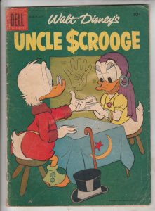 Uncle Scrooge, Walt Disney #17 (Mar-57) VG+ Affordable-Grade Uncle Scrooge