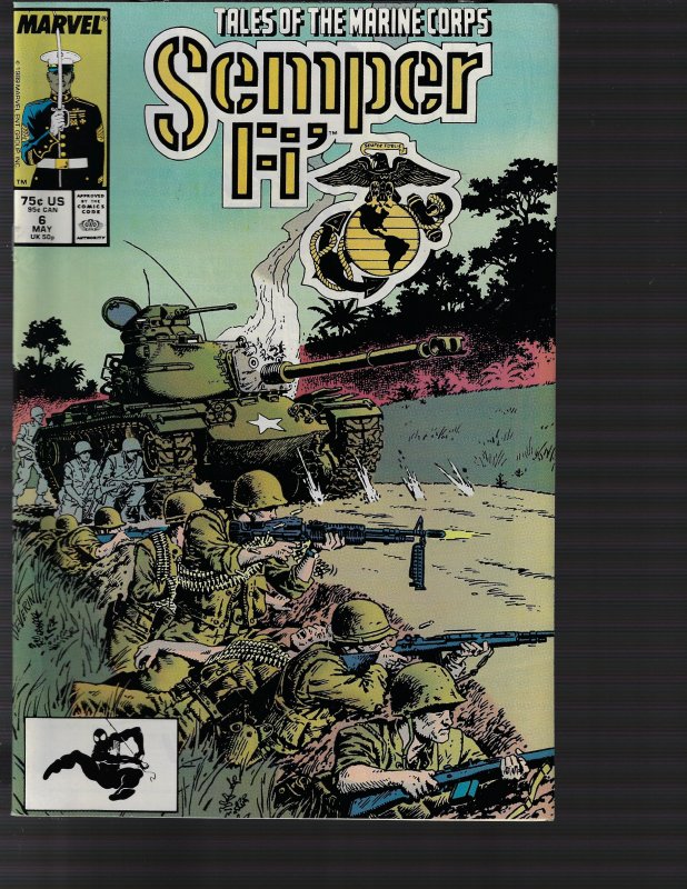 Semper Fi' #6 (Marvel, 1988)