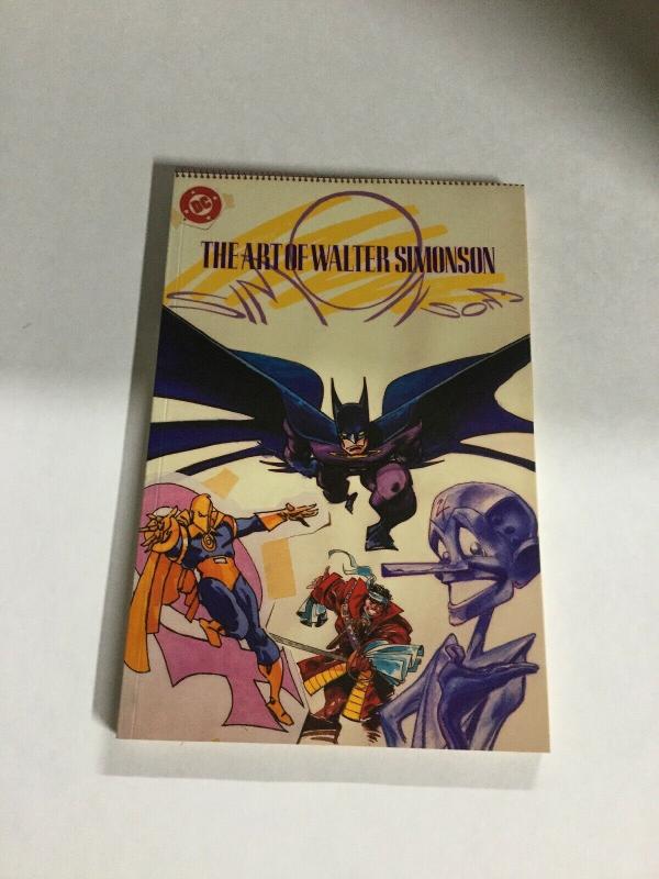 The Art Of Walter Simonson Nm Near Mint DC Comics SC TPB