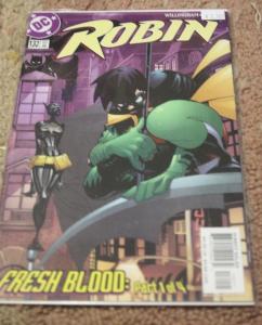 Robin comic # 132 (Jan 2005, DC) batgirl fresh blood pt 1 tim drake