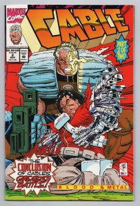 Cable Blood & Metal #2 Kane | Silver Samurai (Marvel, 1992) VF/NM 