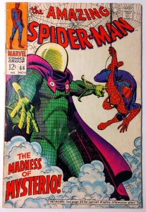 Amazing Spider-Man #66 (1968) Early app of Mysterio 