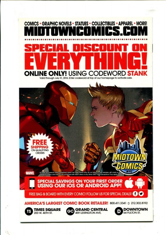 Venom: Space Knight #10 - Signed Gerardo Sandoval (9.2ob) 2016