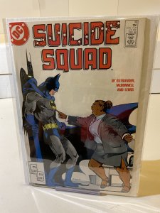 Suicide Squad #10  1988  9.0 (our highest grade)  Batman vs. Waller!
