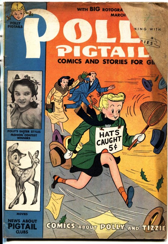 Polly Pigtails #26--comic book--1948--Comics For Girls--Bambi