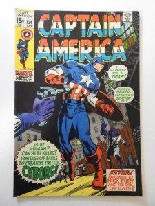 Captain America #124 (1970) FN+ Condition!