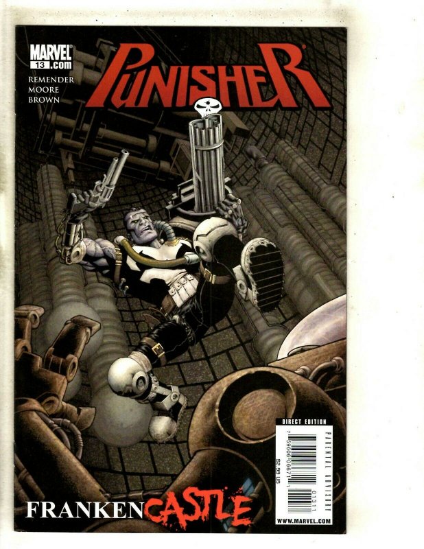 10 Punisher Marvel Comic Books # 13 14 16 17 18 19 20 21 + Annual + The List RP6