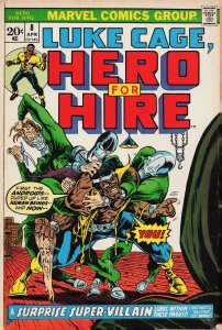 Hero for Hire #8 (1973) Luke Cage