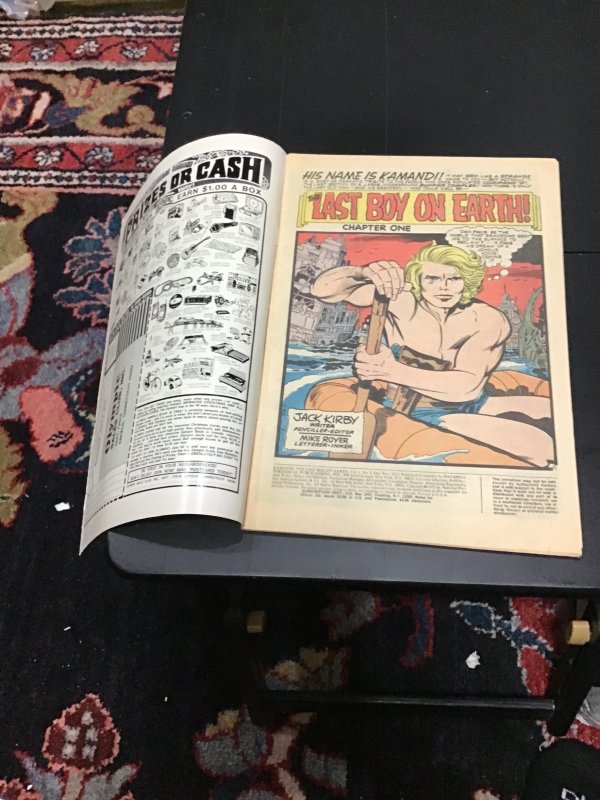z Kamandi The Last Boy on Earth #1 (1972) Jack “The King” Kirby! VF/NM UTAH CERT
