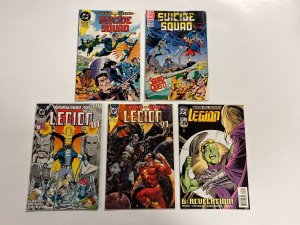 5 DC Comic Books Legion # 2 31 108 + Suicide Squad # 58 60 Batman 48 DB10