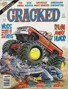 Cracked #252 VG; Globe | low grade comic - save on shipping - details inside