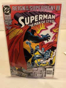 Superman: The Man of Steel #24  1993  Reign of the Supermen!