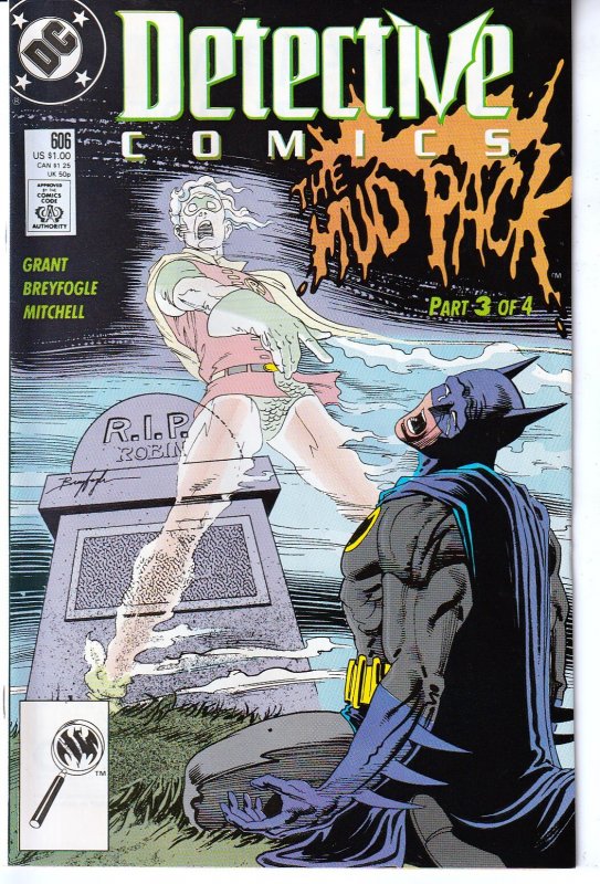 Detective Comics #606 Direct Edition (1989)  The Mud Pack Part 3