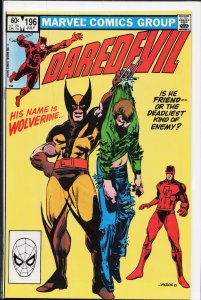 Daredevil #196 (1983) Daredevil [Key Issue]