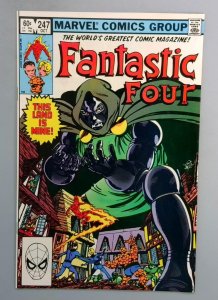 Fantastic Four #247 NM- 1st Kristoff Vernard  Marvel 1982 SN2