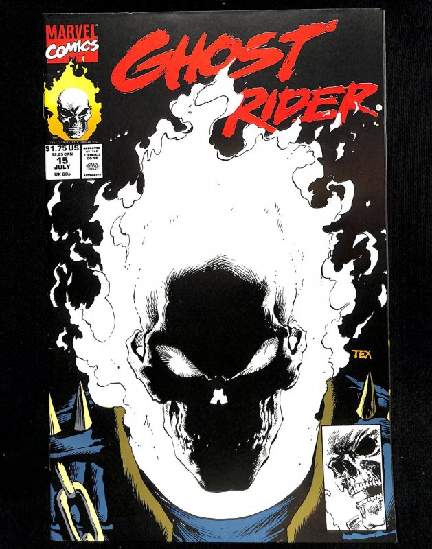 Ghost Rider (1990) #15 Glow in the Dark Cover!