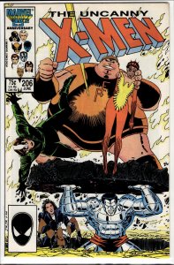 The Uncanny X-Men #206 (1986) X-Men