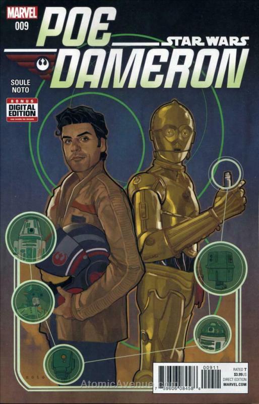 Poe Dameron #9 VF; Marvel | save on shipping - details inside
