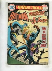 THE BRAVE & THE BOLD #118 (4.0) JOKER!! 1975