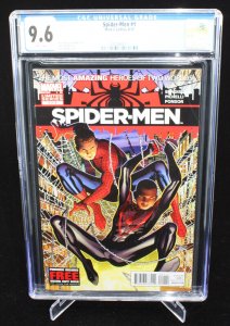 Spider-Men #1 (CGC 9.6) Bendis & Pichelli Story - Jim Cheung Cover - 2012