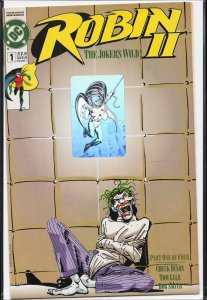 Robin II: The Joker's Wild! #1 Straight Jacket Cover (1991)