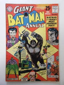 Batman Annual #3 (1962) VG Condition 3 1 in tears bc