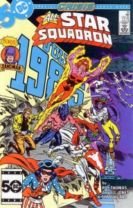 All-Star Squadron #55 VF/NM ; DC | Crisis On Infinite Earths Cross-Over