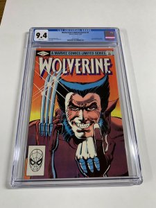 Wolverine 1 Cgc 9.4 White Pages Marvel Frank Milller Bronze Age 2052519011