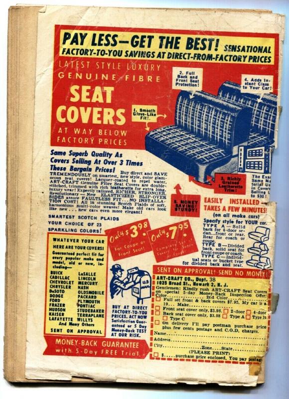 ARCHIE #40 comic book-1949-ICE CREAM COVER-MAKING SUNDAE