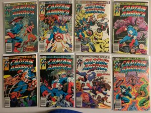Captain America comics lot #267-340 + 1 annual newsstand 27 diff (1982-88)