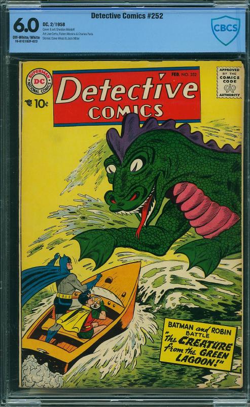 Detective #252 (DC, 1958) CBCS 6.0