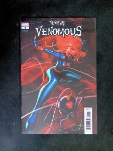 Venom War Venomous #1  Marvel Comics 2024 VF+  Derrick Chew Black Widow Variant