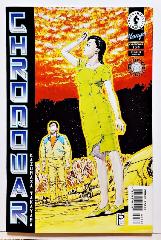 Chronowar #3 (Oct 1996, Dark Horse) 5.5 FN-
