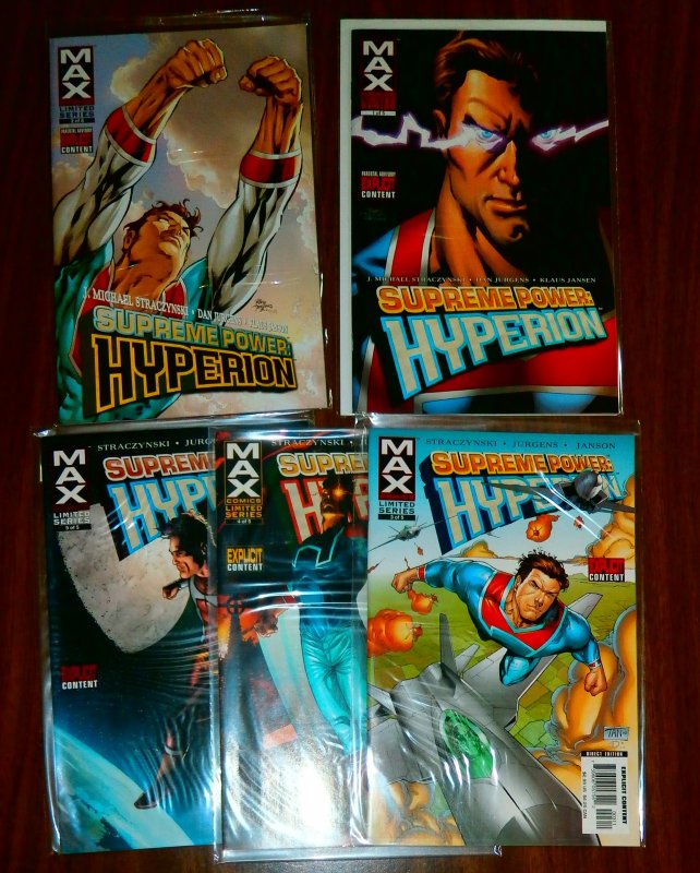 Supreme Power: Hyperion #1-5 (complete set)